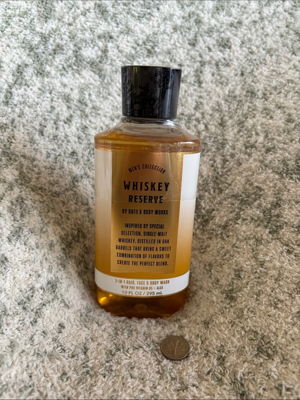 Bath & Body Works Mens Whiskey Reserve Body Wash 3in1 NWT 10 oz